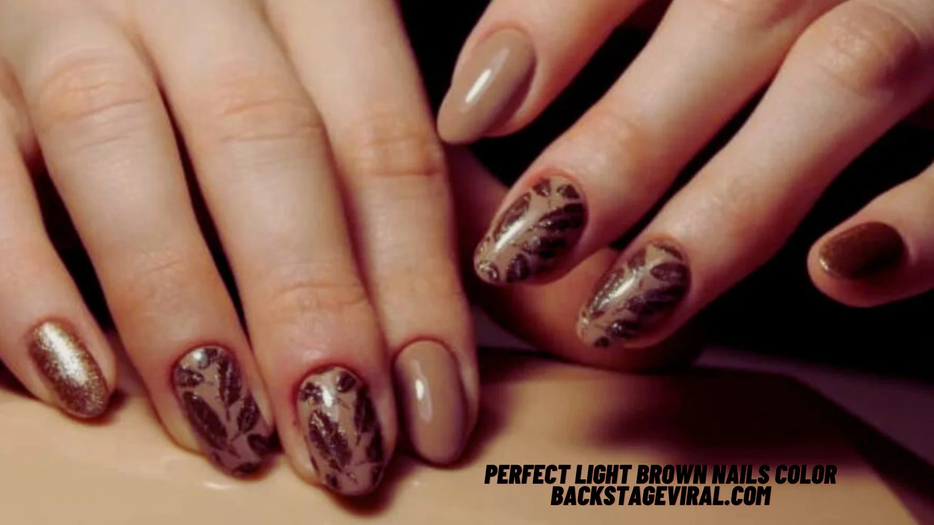 how to get the perfect light brown nails color backstageviral.com