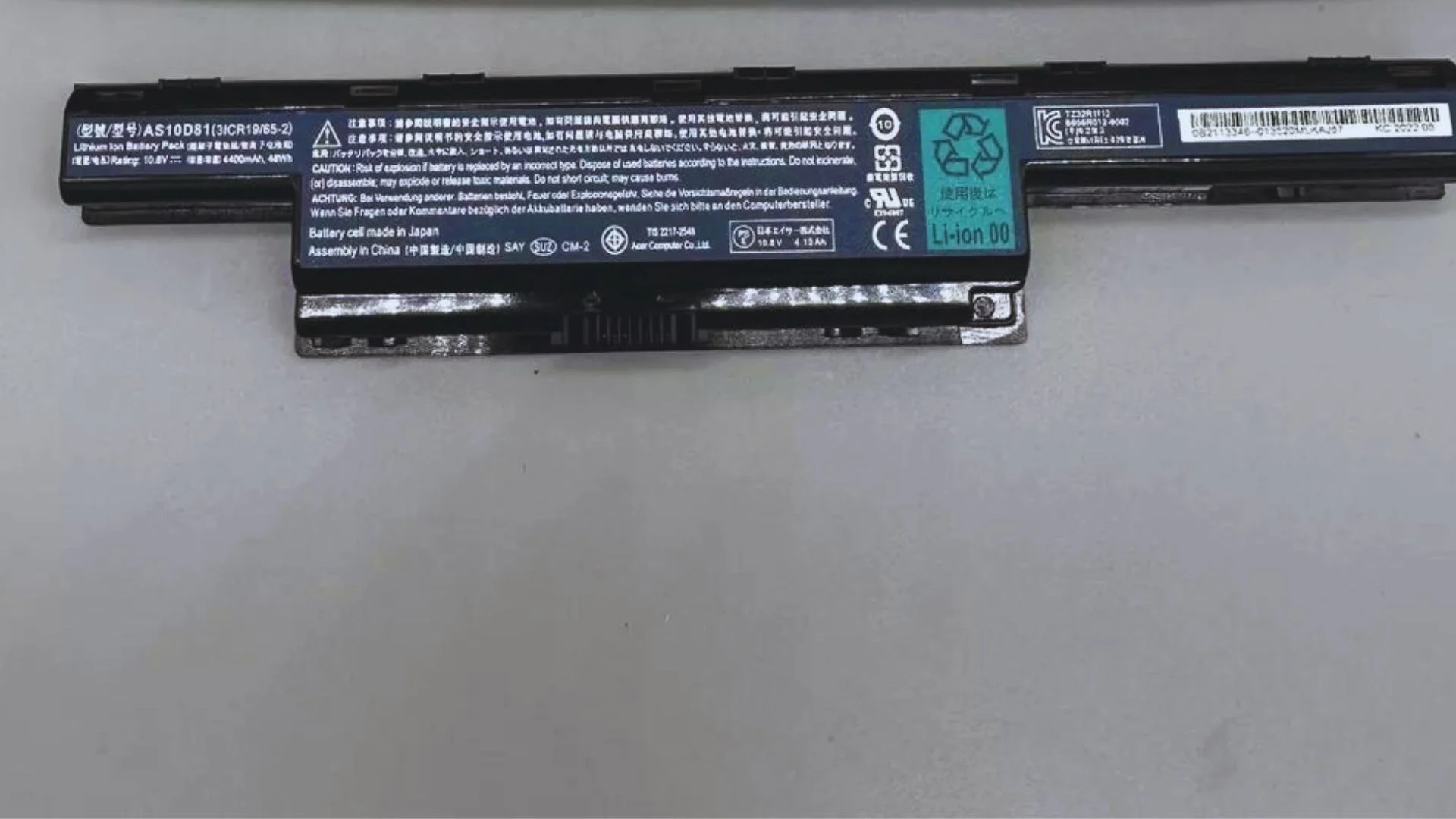 fashion 6 cell 10.8v 4001mah-5000mah replacement laptop battery for asus