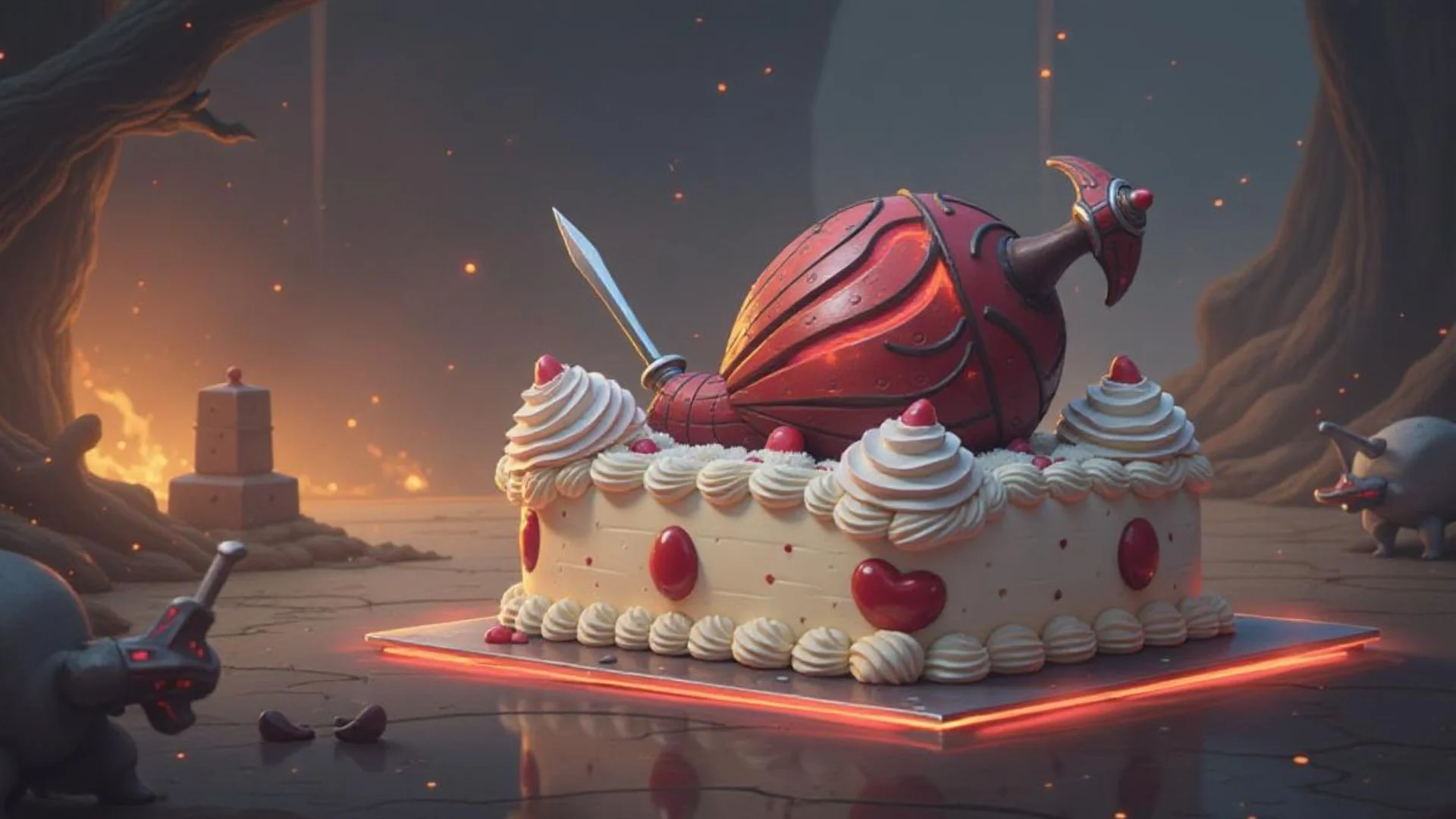 Teamfight Tactics Cake Like Dildo